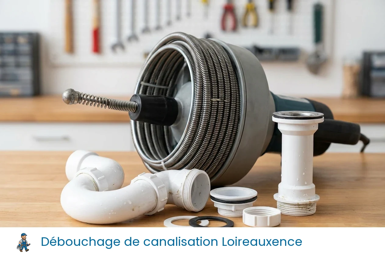 Débouchage de canalisation à Loireauxence