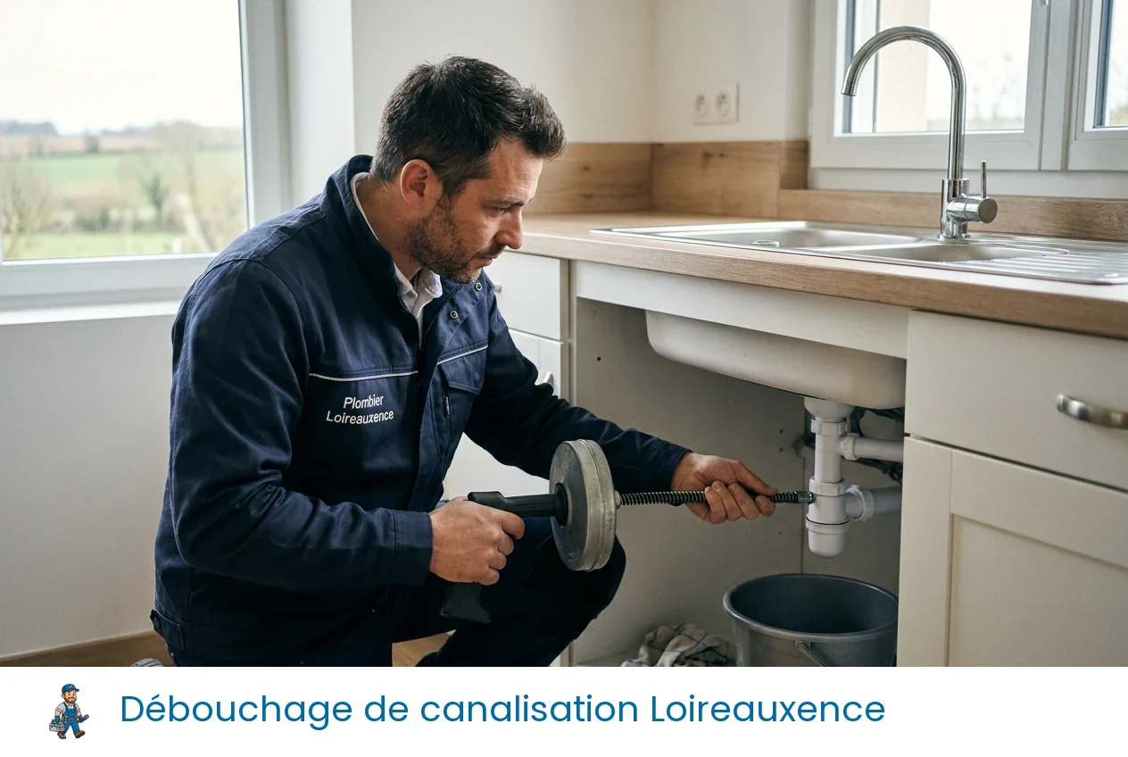 Débouchage de canalisation à Loireauxence