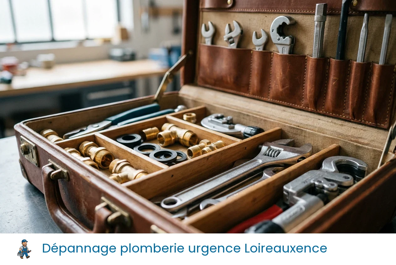 Dépannage plomberie urgence à Loireauxence
