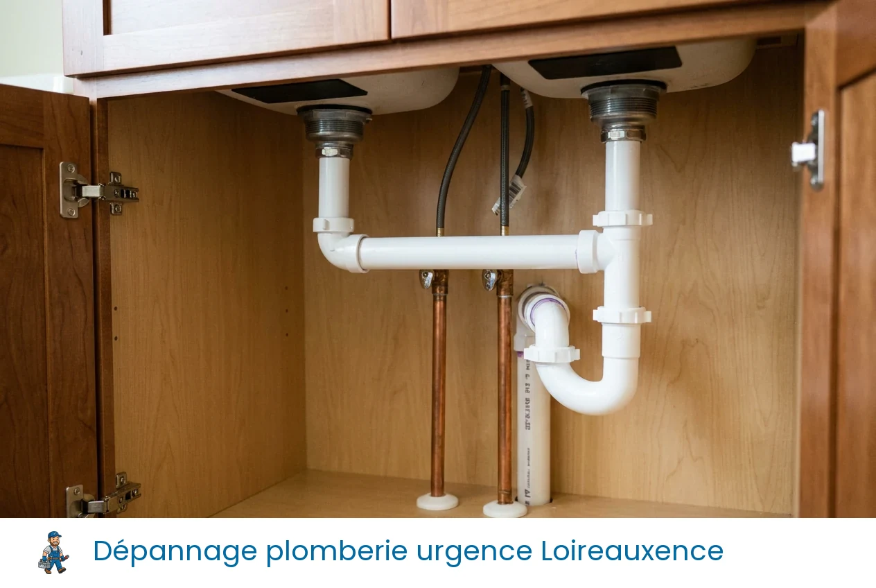 Dépannage plomberie urgence à Loireauxence