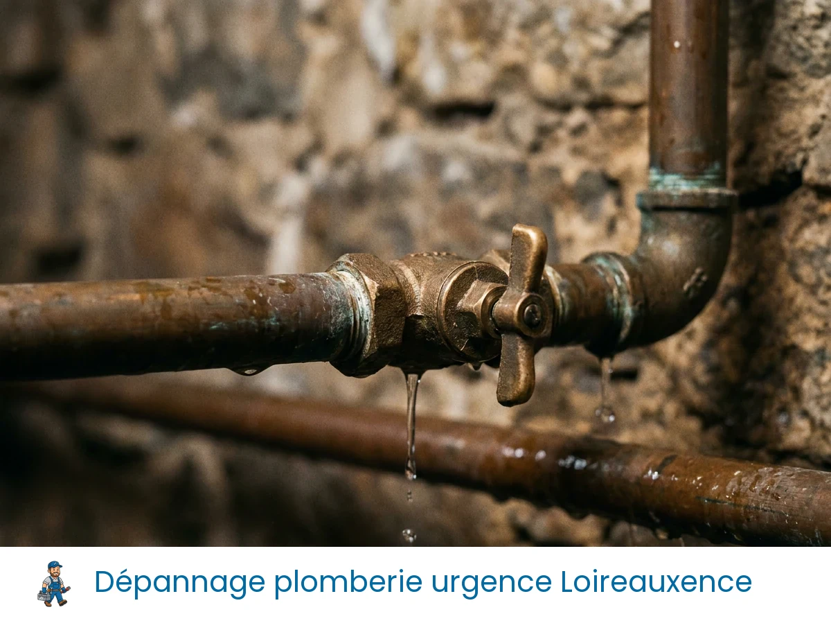 Dépannage plomberie urgence à Loireauxence