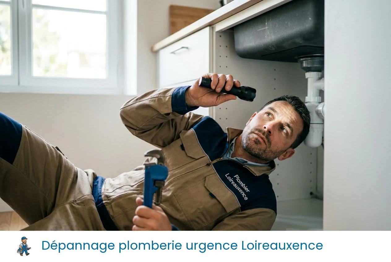 Dépannage plomberie urgence à Loireauxence