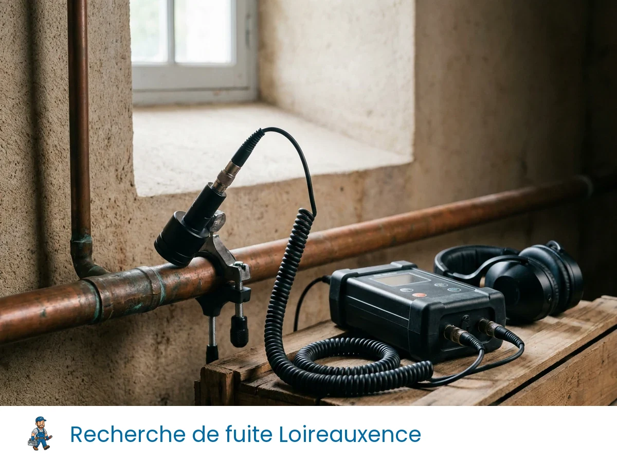 Recherche de fuite à Loireauxence