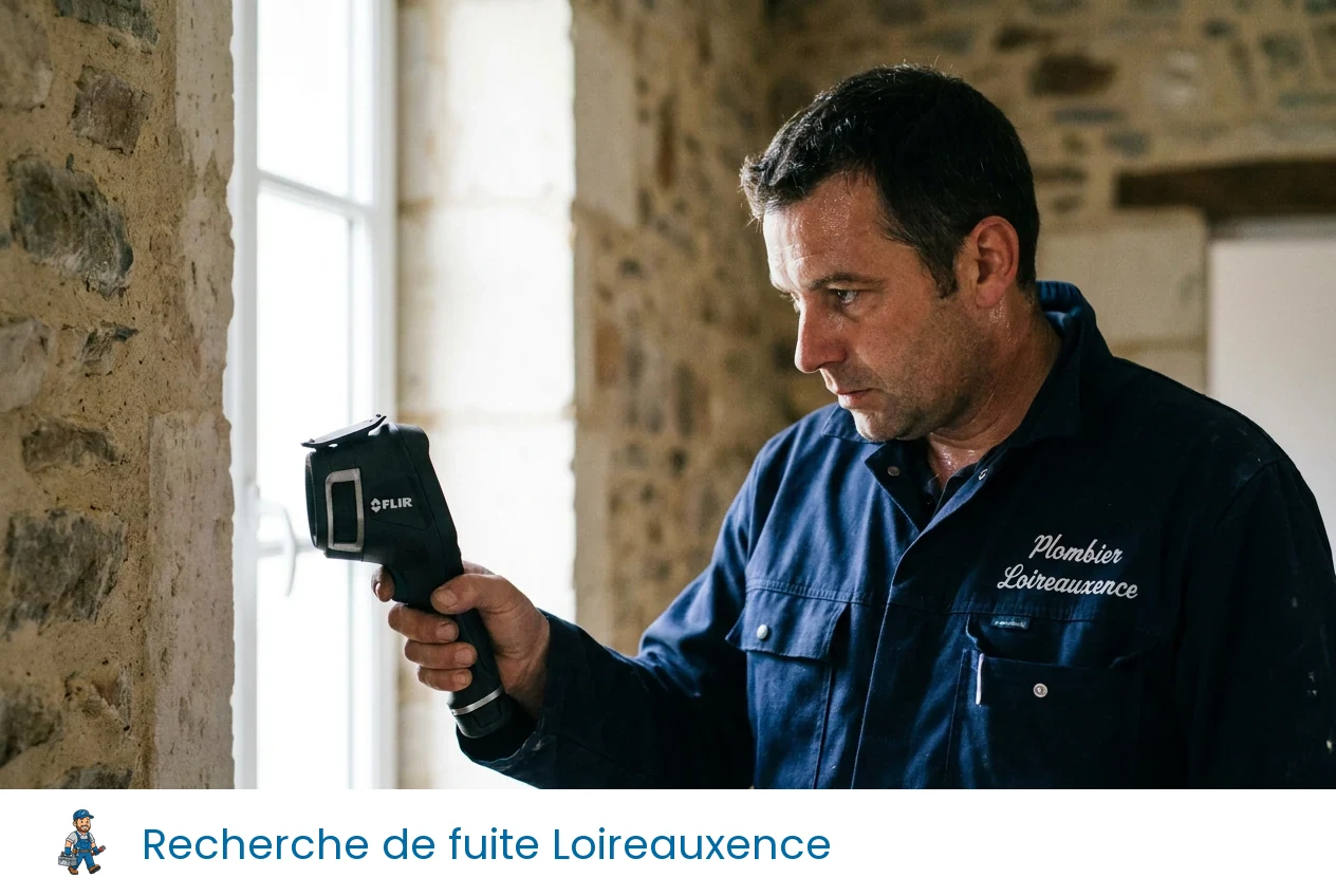 Recherche de fuite à Loireauxence