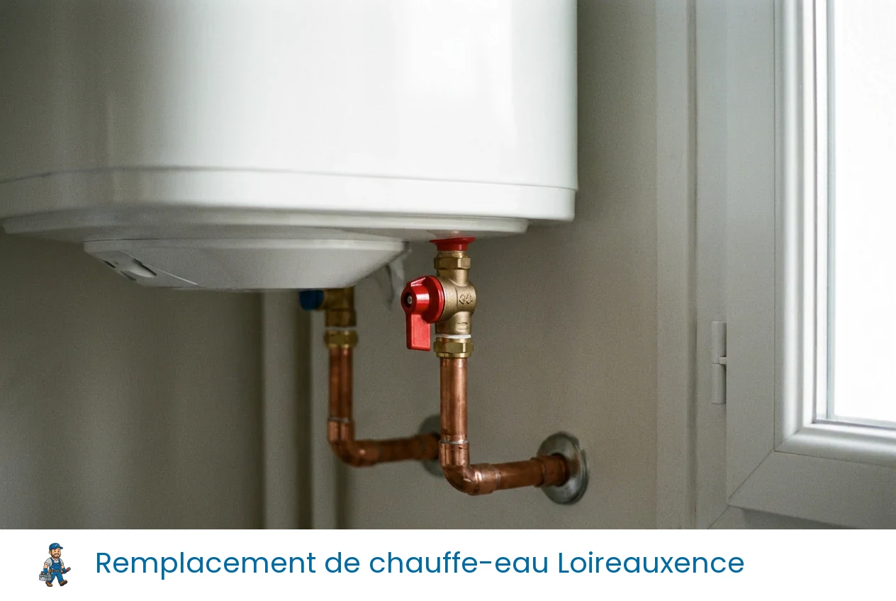 Remplacement de chauffe-eau à Loireauxence