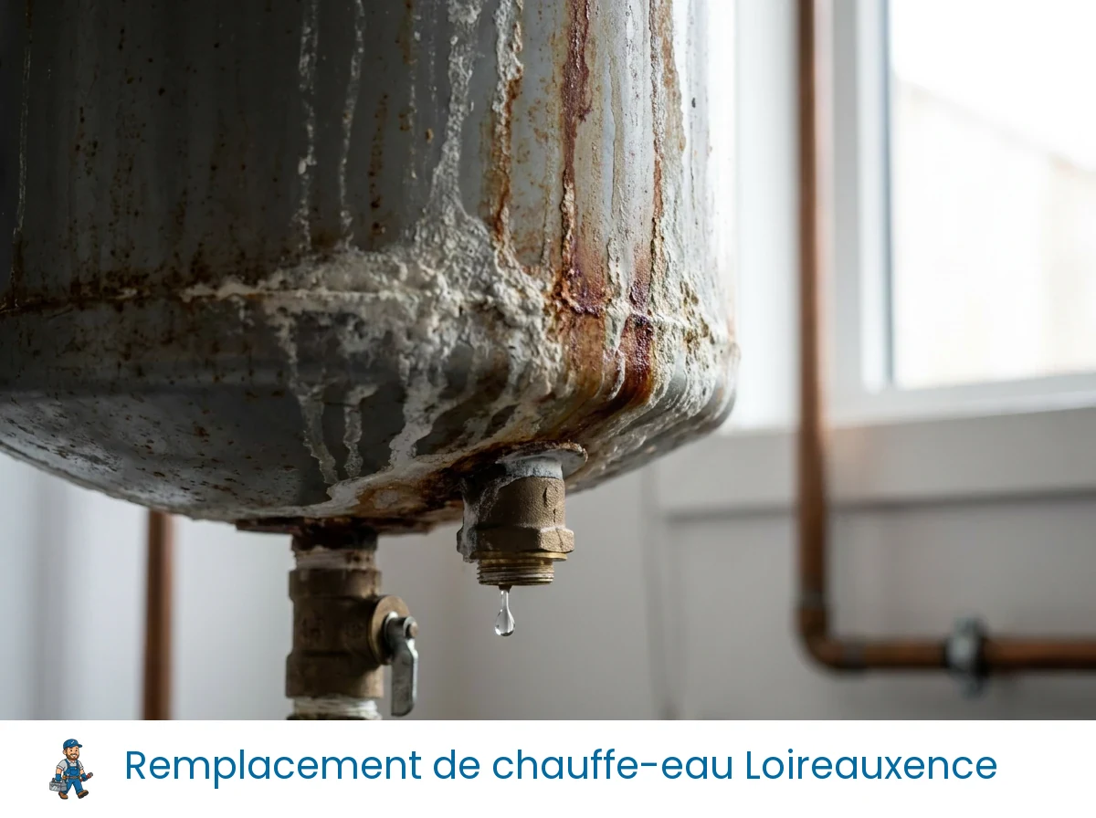 Remplacement de chauffe-eau à Loireauxence