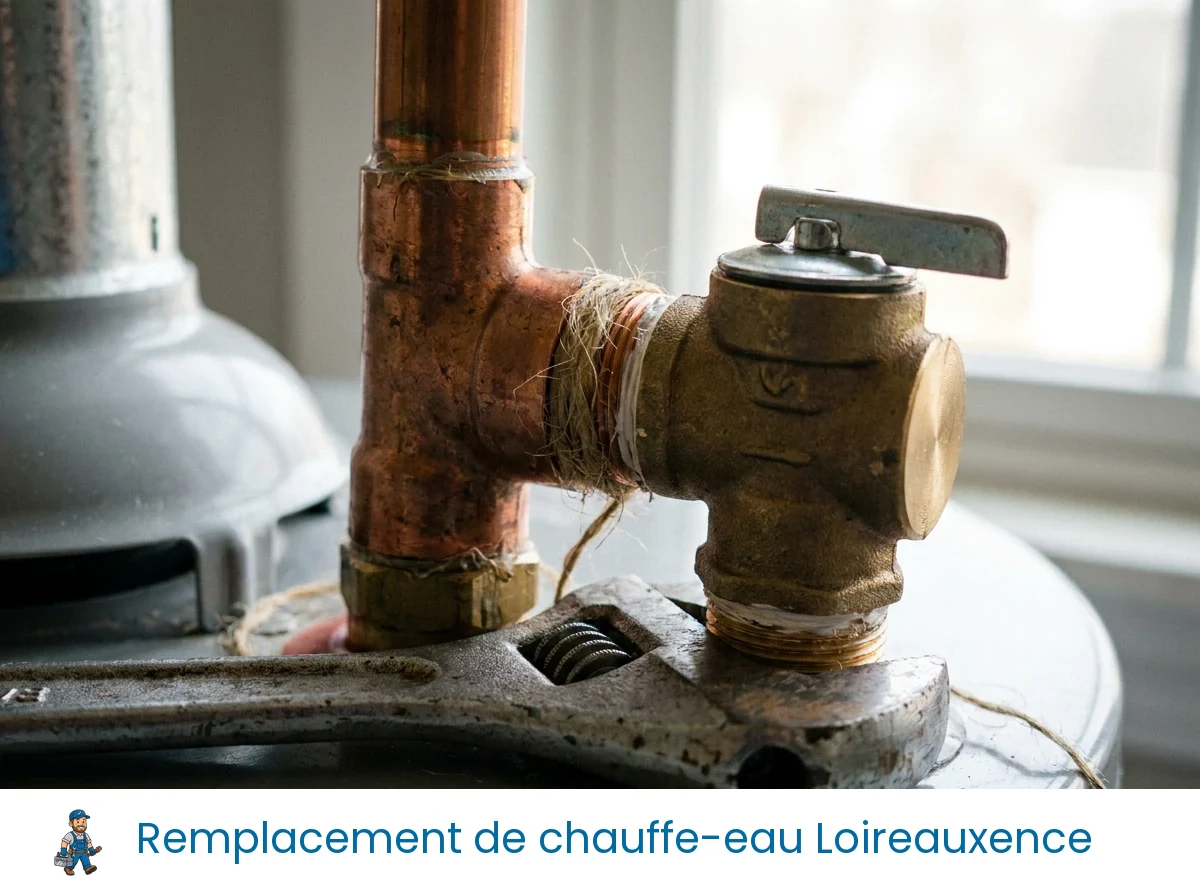 Remplacement de chauffe-eau à Loireauxence