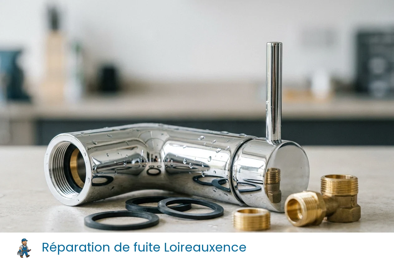 Réparation de fuite à Loireauxence