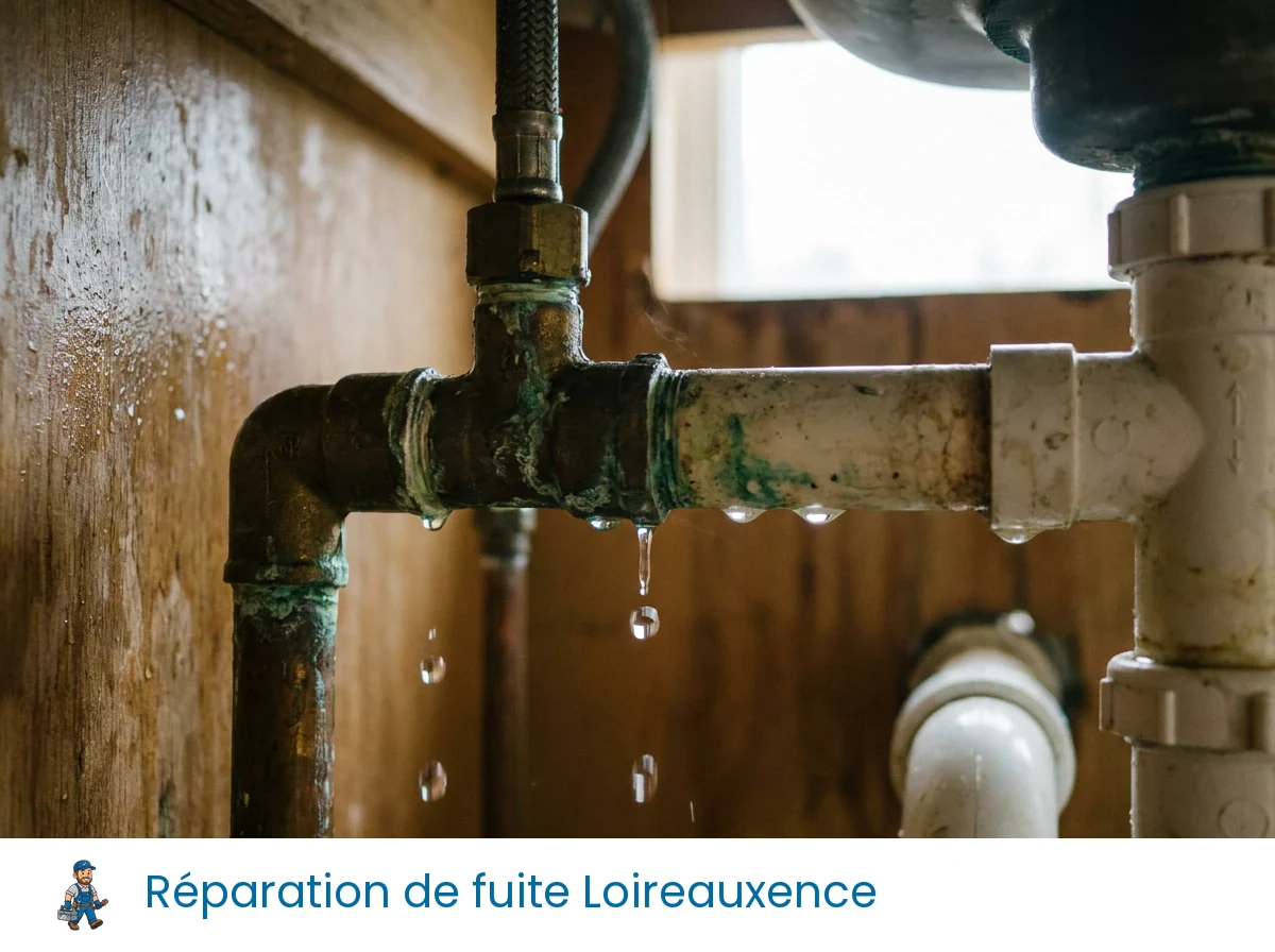Réparation de fuite à Loireauxence