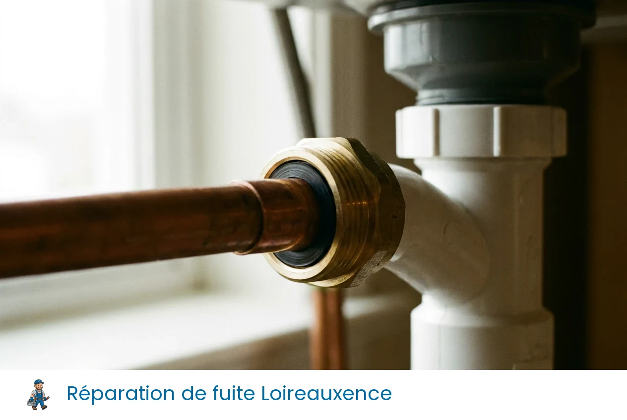 Réparation de fuite à Loireauxence