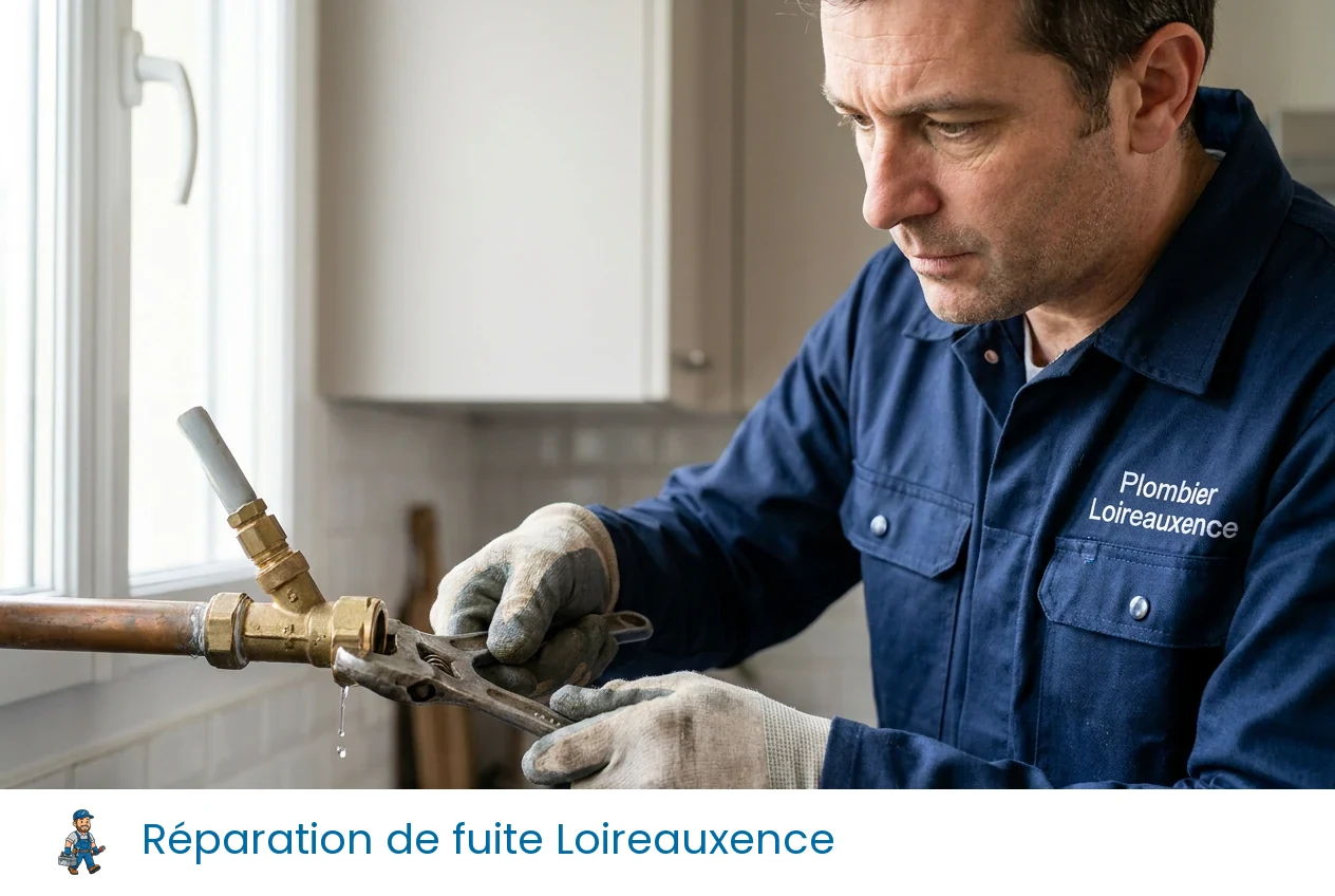 Réparation de fuite à Loireauxence